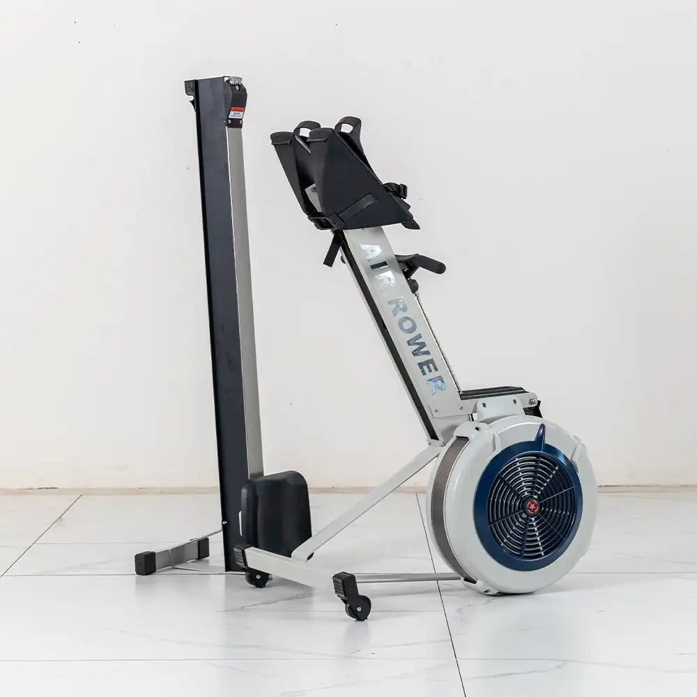 Commercial Foldable Air Rower Machine for Home Gym Full Body Cardio Fitness Equipment