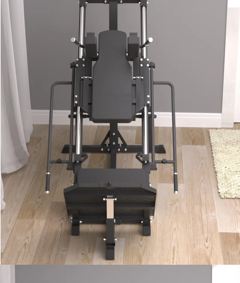 Commercial Leg Press & Hack Squat Machine Heavy Duty Leg Training Equipment for Gym and Home Use