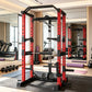 Multifunctional Power Rack with Lat Pulldown - Commercial Grade Home Gym Squat Cage for Weightlifting, Bench Press & Strength Tr