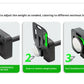 Home fitness equipment with adjustable and detachable quadrilateral dumbbell plates, made of pure steel.