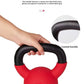Adjustable Neoprene Kettlebell Competition Grade Coated Gym Home Fitness Weight Lifting Strength Training Equipment Men Women