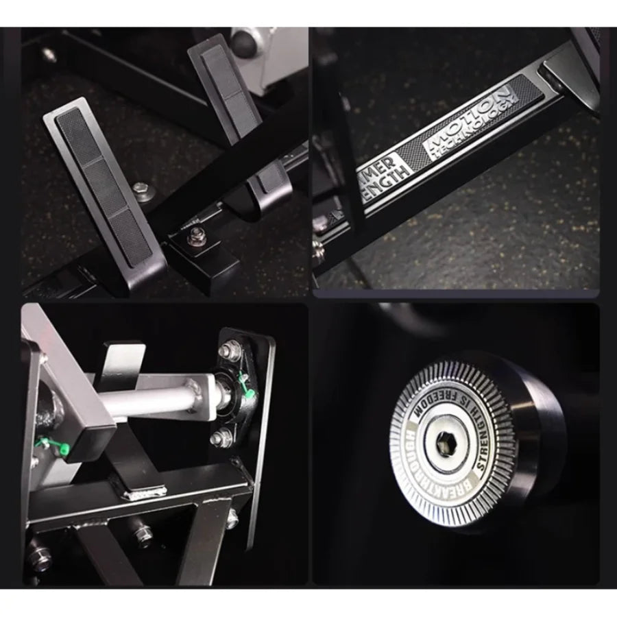 Commercial Plate Loaded Abdominal Crunch Machine Standing Ab Trainer Gym Fitness Equipment