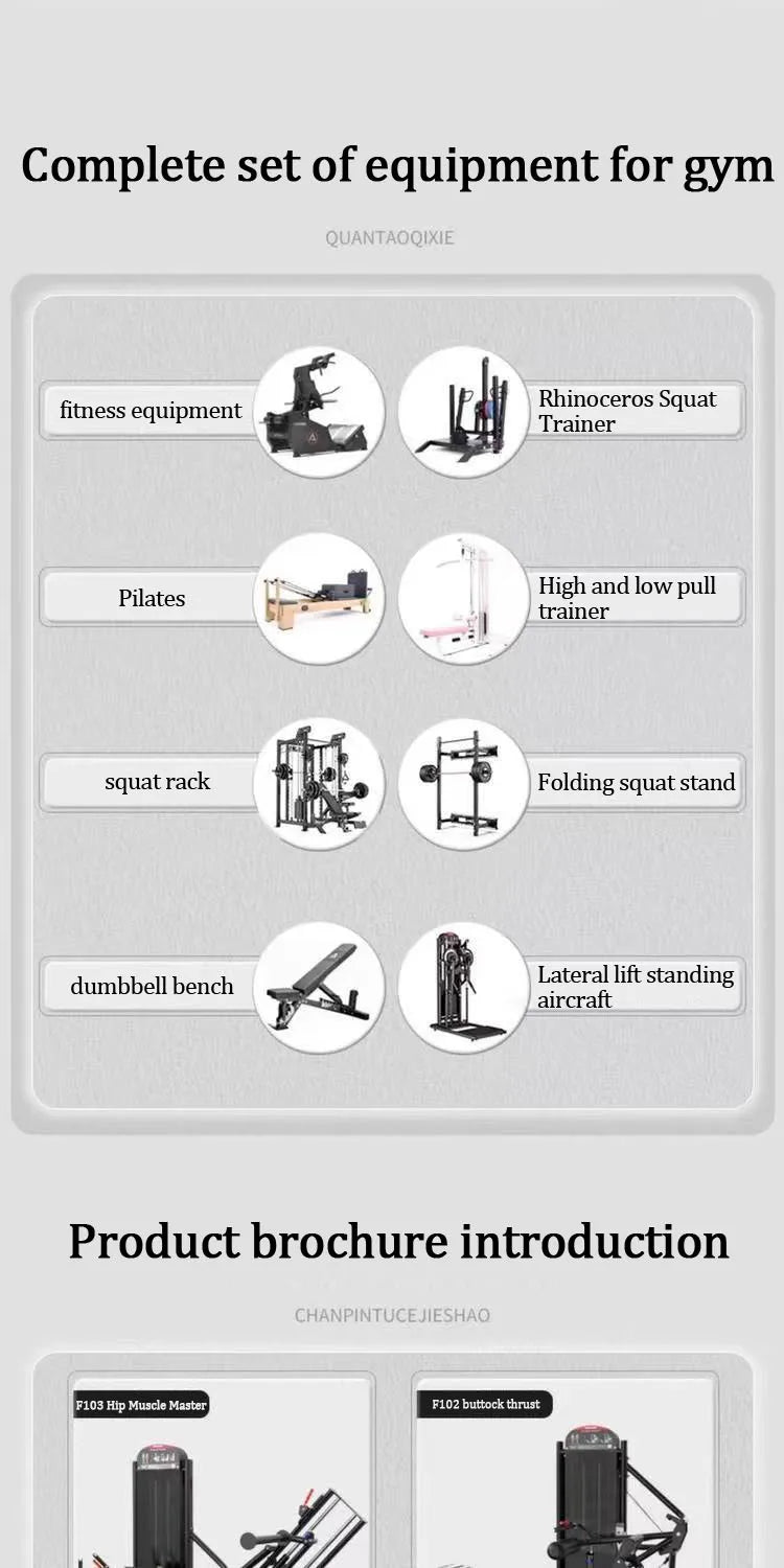 Gym Equipment for Men And Women Abduction Training Machine Standing Squatting Top Hip Hanging Thigh Shaping Fitness Equipment