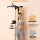 Wall Mounted Cable Pulley Machine with Pull Up Bar, Lat Pulldown Bench, Home Gym Strength Training Equipment