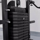Multi-Function Smith Machine Home Gym Smith Rack Cable Crossover Fly Station Squat Bench Press Weight Lifting Fitness Equipment