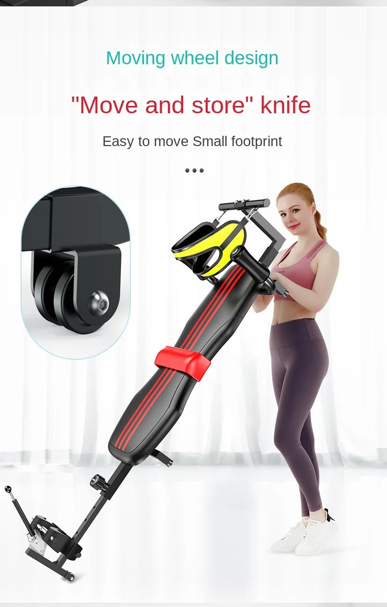 Multifunctional Portable Cervical Lumbar Traction Bed Home Spine Back Stretch Relief Therapy Fitness Equipment
