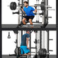 Multi-Function Smith Machine Home Gym Smith Rack Cable Crossover Fly Station Squat Bench Press Weight Lifting Fitness Equipment