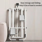 Foldable Vertical Stair Climber Machine with Handrail Digital Display for Home Gym Full Body Cardio Workout Fitness Equipment