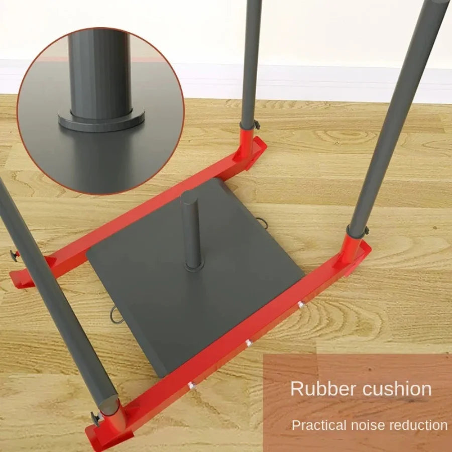 Gym Weight Sled Push Pull Training Sled Fitness Power Speed Strength Workout Sled for Indoor Outdoor Training