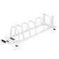 Weight Plate Storage Rack, Commercial Grade Horizontal Plate Organizer with Transport Wheels for Home & Commercial Gy