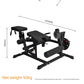 Adjustable Leg Extension and Curl Machine for Home Gym, Seated Leg Workout Equipment, Thigh and Hamstring Training Bench