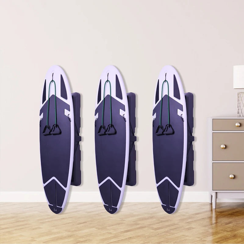 Surf Balance Board Trainer, Indoor Surfing & Yoga Fitness Board, Core Strength Training Equipment for Home Gym Workouts