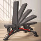 Heavy Duty Adjustable Weight Bench Multifunctional Flat Incline Decline Bench Home Gym Dumbbell Fitness Chair