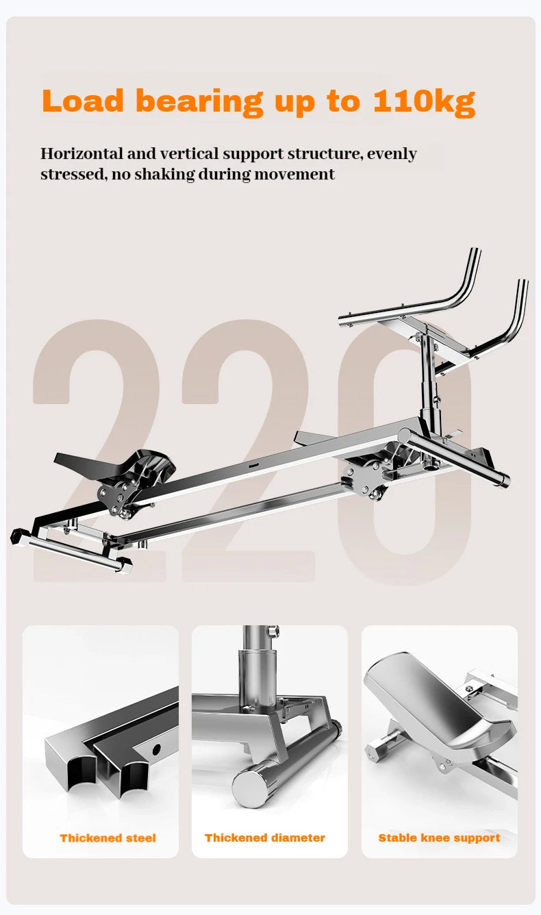 Home Fitness Crawler Exercise Machine Core Trainer Abdominal Workout Equipment Full Body Cardio Glider for Weight Loss