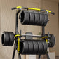Foldable Free Standing Pull Up Bar Station, Multi-Function Home Gym Dip Station, Adjustable Height Chin Up Bar for Adults Kids