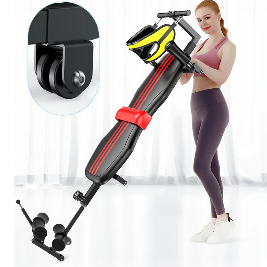 Multifunctional Portable Cervical Lumbar Traction Bed Home Spine Back Stretch Relief Therapy Fitness Equipment