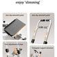 Foldable Vertical Stair Climber Machine with Handrail Digital Display for Home Gym Full Body Cardio Workout Fitness Equipment