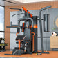 Multi-Function Home Gym Station All-in-One Strength Training Equipment with Punching Bag for Full Body Workout
