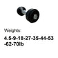Adjustable Dumbbell handle 4kg Increase 5LB Increase and 2kg Increase selector