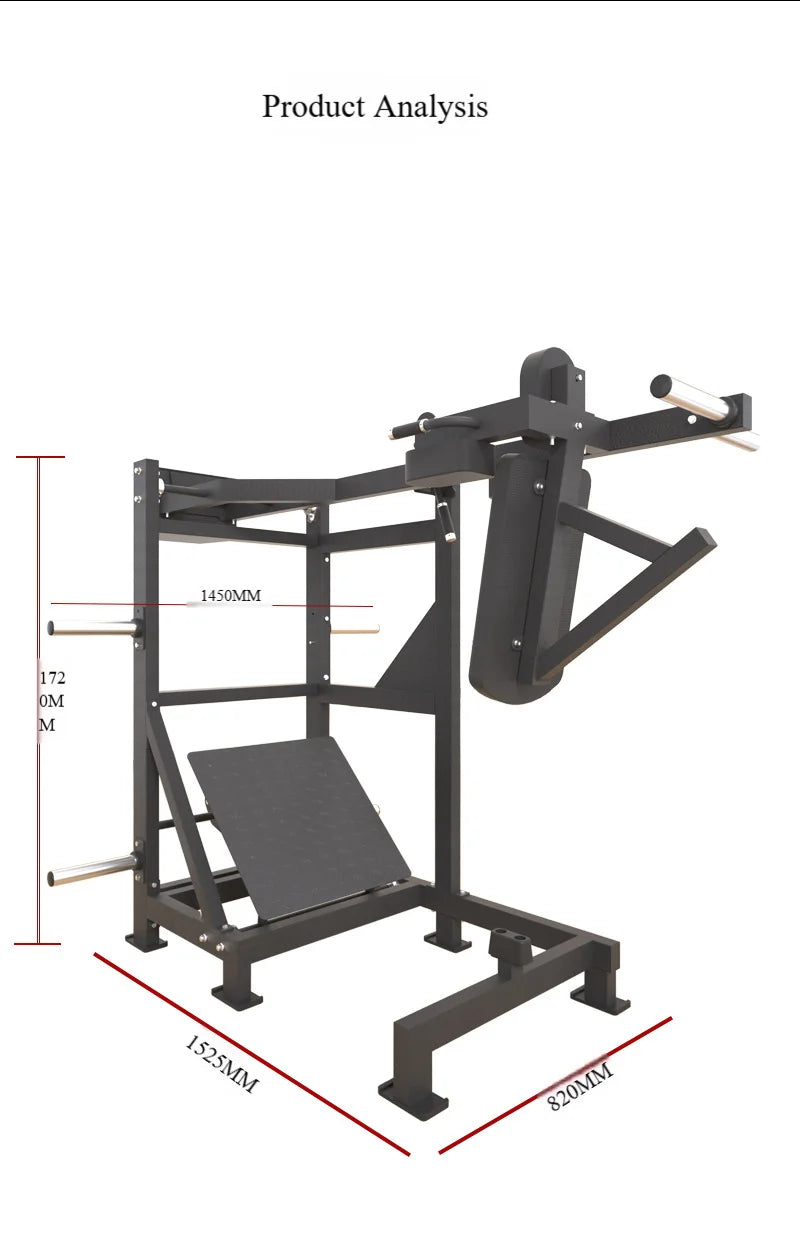 Leg Press Machine for Strength Training, Suitable for Commercial Gym Home Workout & Bodybuilding Training