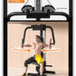 Heavy Duty Pec Deck & Rear Delt Fly Machine, Adjustable Weight Stack Chest and Back Trainer for Home & Commercial Gym