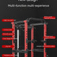 Multifunctional Power Rack with Lat Pulldown - Commercial Grade Home Gym Squat Cage for Weightlifting, Bench Press & Strength Tr