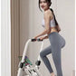 Foldable Vertical Stair Climber Machine with Handrail Digital Display for Home Gym Full Body Cardio Workout Fitness Equipment