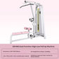 Women Body Shaping Gym Equipment Combo | Hack Squat, Hip Thrust, Leg Abductor Adductor, Lat Pulldown Trainer