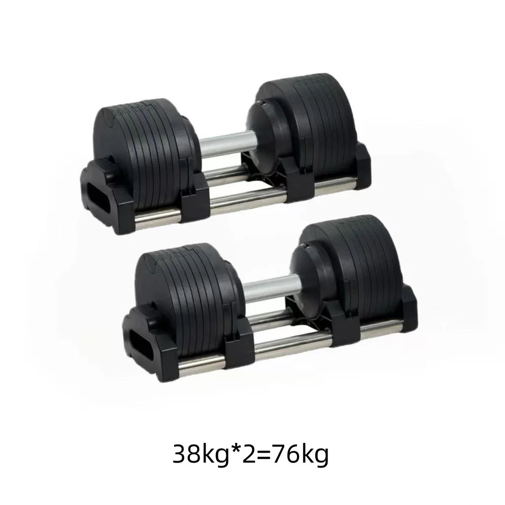 Adjustable Dumbbells Pair with 1kg Increments