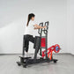 Hip Thrust Machine, Heavy Duty Glute Trainer with Weight Plate Loading, for Home Gym & Commercial Studio