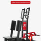 Hip Thrust Machine, Heavy Duty Glute Trainer with Weight Plate Loading, for Home Gym & Commercial Studio