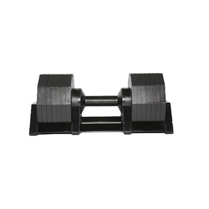 Adjustable Fast Adjust Dumbbell 30-35kg with Storage Rack Compact Full Body Home Strength Training Equipment