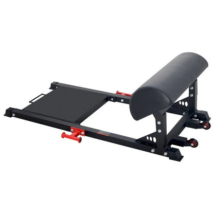 Home Gym Hip Thrust Trainer, Portable Glute Ham Developer with Footplate, Space-Saving Booty Builder Machine for Butt & Leg Work