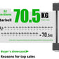 Home fitness equipment with adjustable and detachable quadrilateral dumbbell plates, made of pure steel.