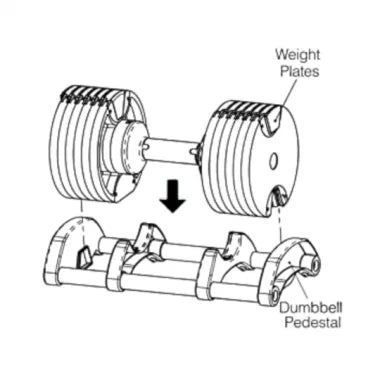 Chrome Adjustable Dumbbell 43kg 45kg 50kg set and Dumbbell rack