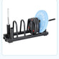 Weight Plate Storage Rack, Commercial Grade Horizontal Plate Organizer with Transport Wheels for Home & Commercial Gy