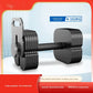 2026 Durable Solid Steel Adjustable Dumbbell 4kg-102kg Quick Adjust 2kg Step Square Plug In Dumbbell For Home Full Body Muscle B
