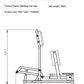 Hip Thrust Machine, Heavy Duty Glute Trainer with Weight Plate Loading, for Home Gym & Commercial Studio