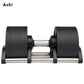 Adjustable Dumbbell Pair 2kg(5lb) or 4kg(9lb) Increase Max 50kg(110lb) Home Gym Weight Set