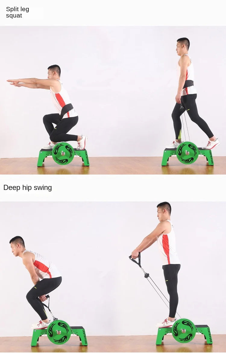 Flywheel Resistance Trainer Eccentric Pull Exerciser Overload Flywheel Resistance Training Device Home Outdoor Fitness Equipment