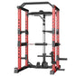 Multifunctional Power Rack with Lat Pulldown - Commercial Grade Home Gym Squat Cage for Weightlifting, Bench Press & Strength Tr