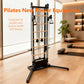 Pilates Wall Unit Tower with Resistance Springs, Ladder Barrel Trainer, Home Gym Fitness Equipment for Yoga Studio