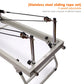 Foldable Pilates Reformer Machine Home Gym Yoga Bed with Adjustable Springs Resistance Bands Core Training Equipment