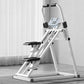 Foldable Vertical Stair Climber Machine with Handrail Digital Display for Home Gym Full Body Cardio Workout Fitness Equipment