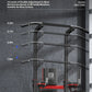 All-in-One Home Gym Power Tower with Weight Bench, Dip Bars & Pull Up Bar for Push-ups, Dips, Pull-ups, Leg Raises