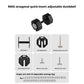 Adjustable Dumbbells, 5-in-1 Free Weight Dumbbell for Men & Women, Fast Adjusting Dumbbell for Home Gym Fitness