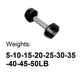 Adjustable Dumbbell handle 4kg Increase 5LB Increase and 2kg Increase selector