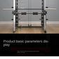 Multi-Function Smith Machine Home Gym Smith Rack Cable Crossover Fly Station Squat Bench Press Weight Lifting Fitness Equipment