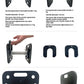 Home fitness equipment with adjustable and detachable quadrilateral dumbbell plates, made of pure steel.