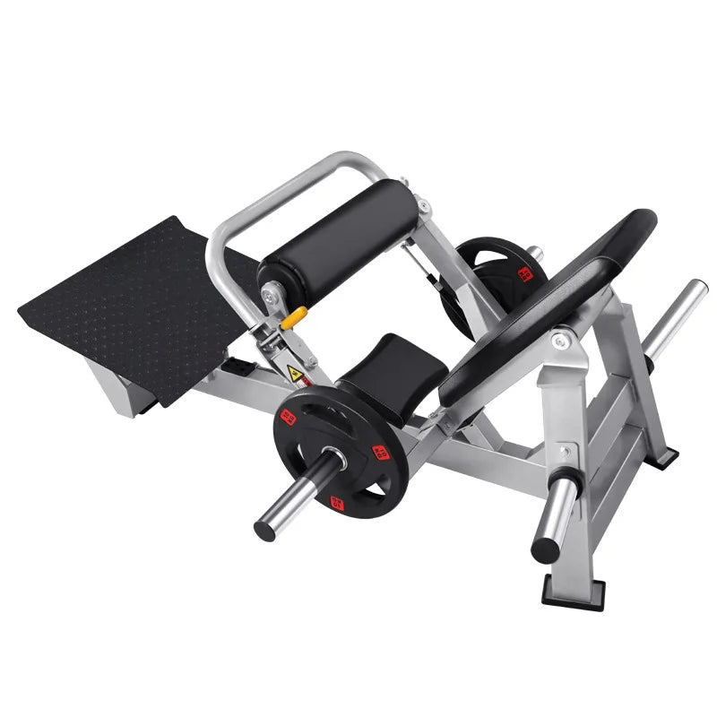Hip Thrust Machine, Plate Loaded Glute Drive Trainer, Commercial Grade Glute & Leg Exercise Equipment for Gym